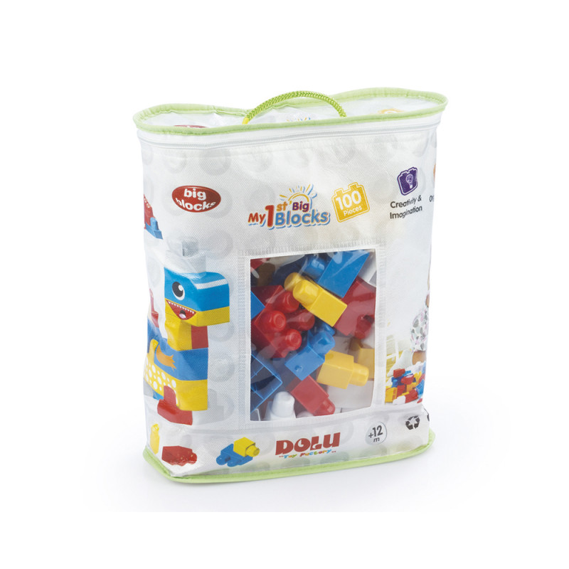 Мои первые большие блоки 100 шт «5020»